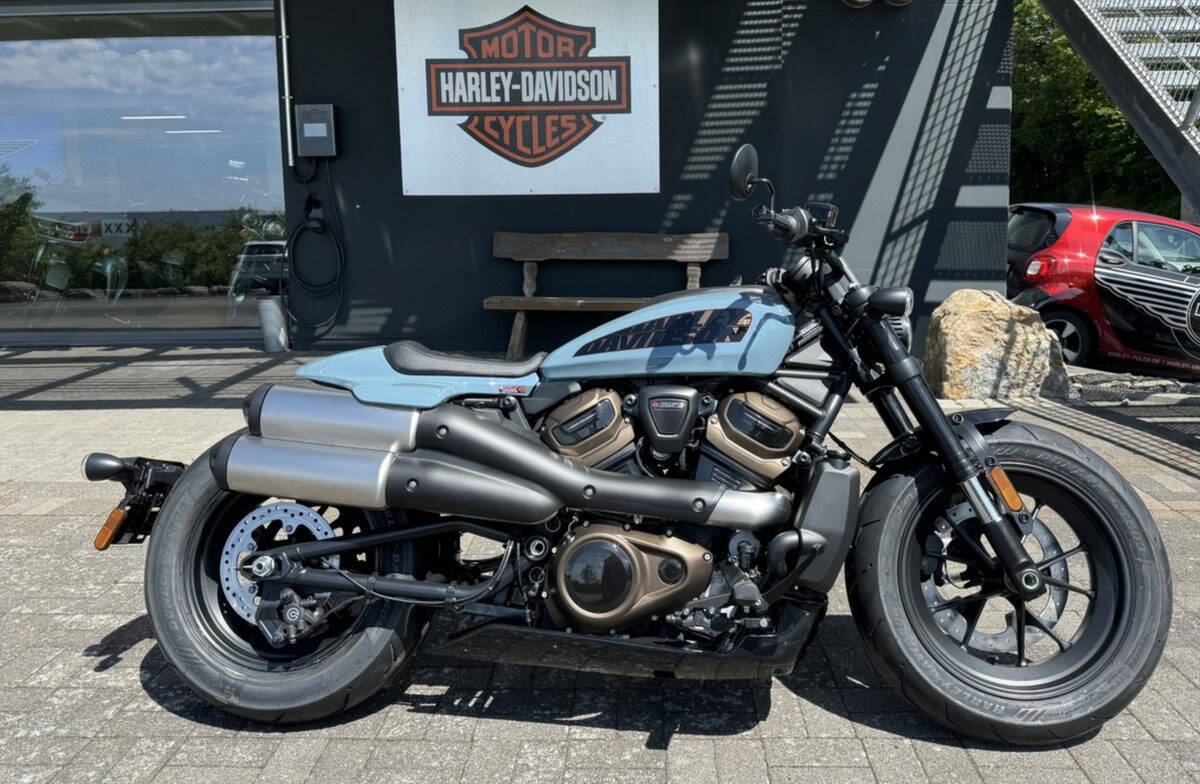 Harley-Davidson Motorrad vor Ihrem Bike House, offizielle Harley Händler.